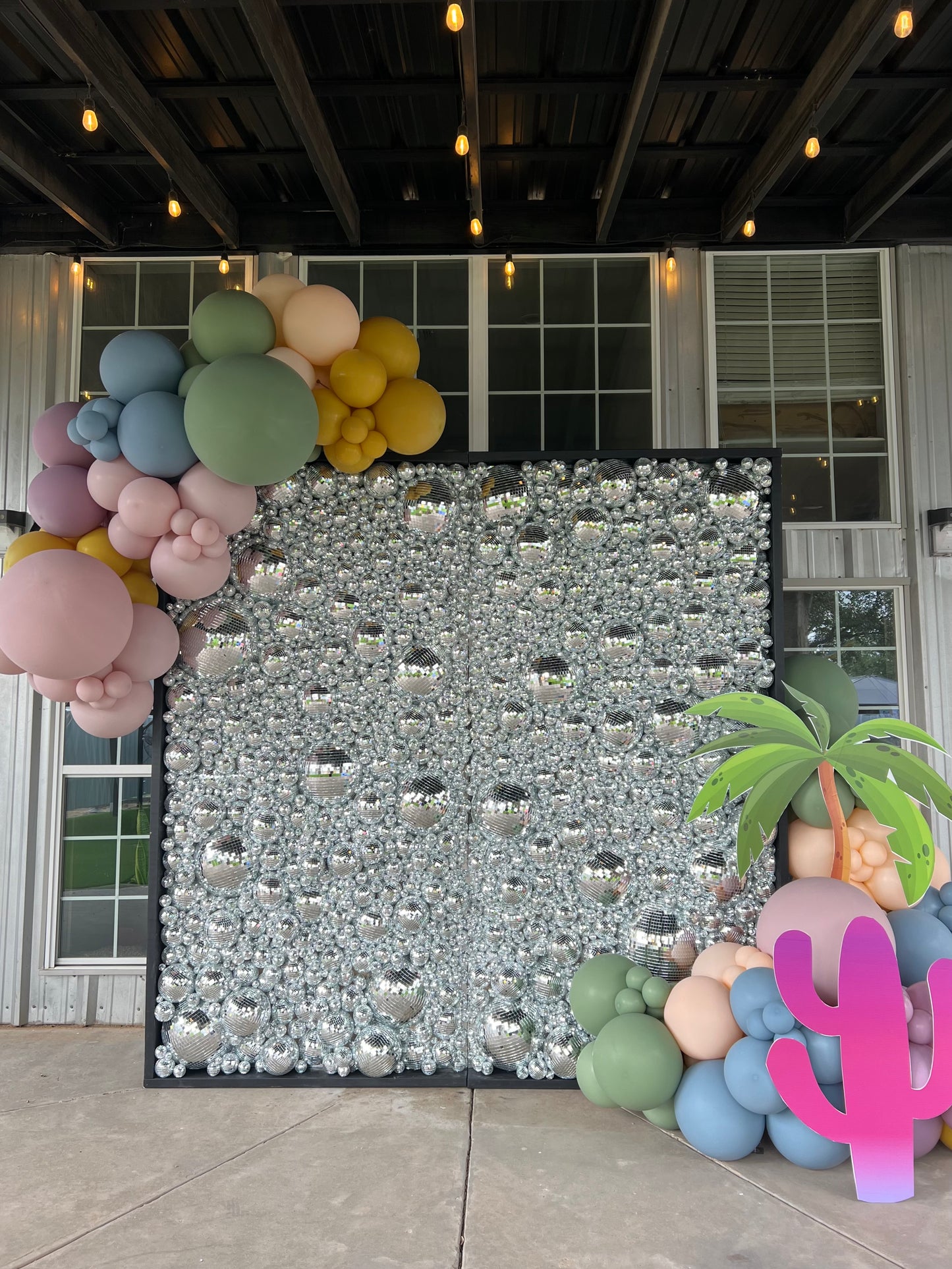 Disco Ball Wall Rental Deposit