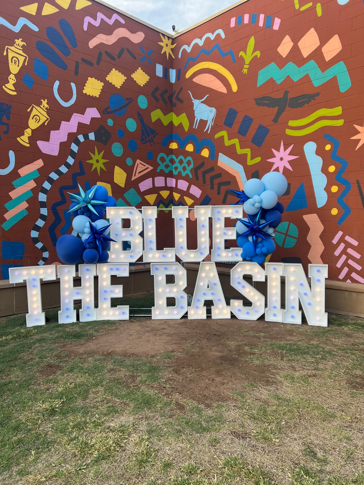 Wooden Marquee Letter Rental Deposit