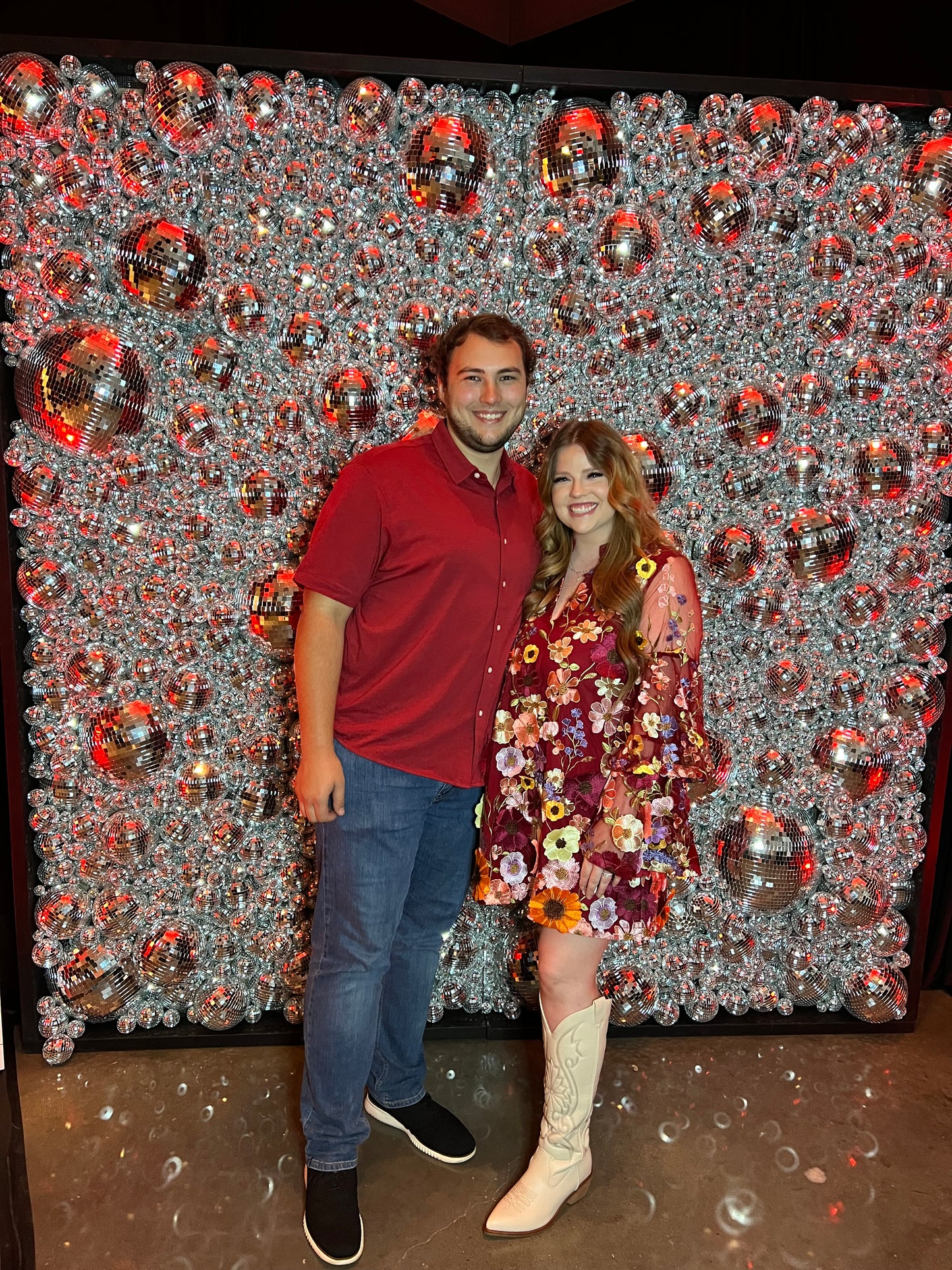Disco Ball Wall Rental Deposit