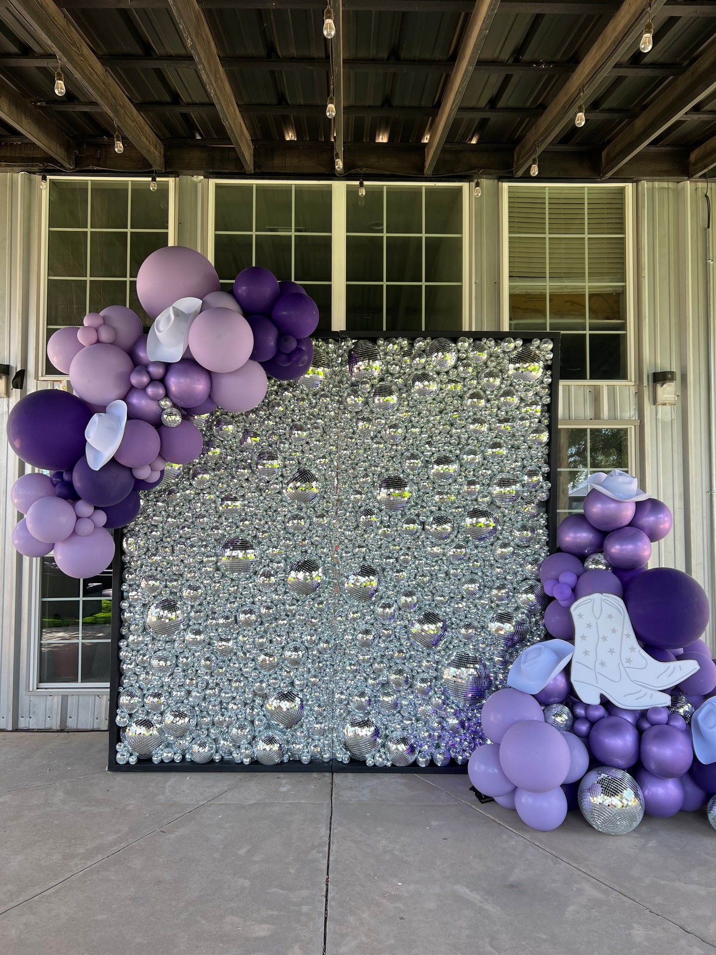 Disco Ball Wall Rental Deposit