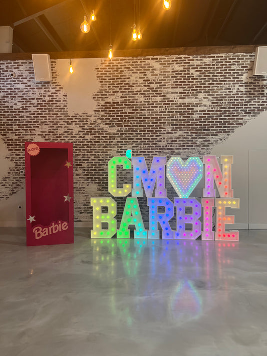 Wooden Marquee Letter Rental Deposit