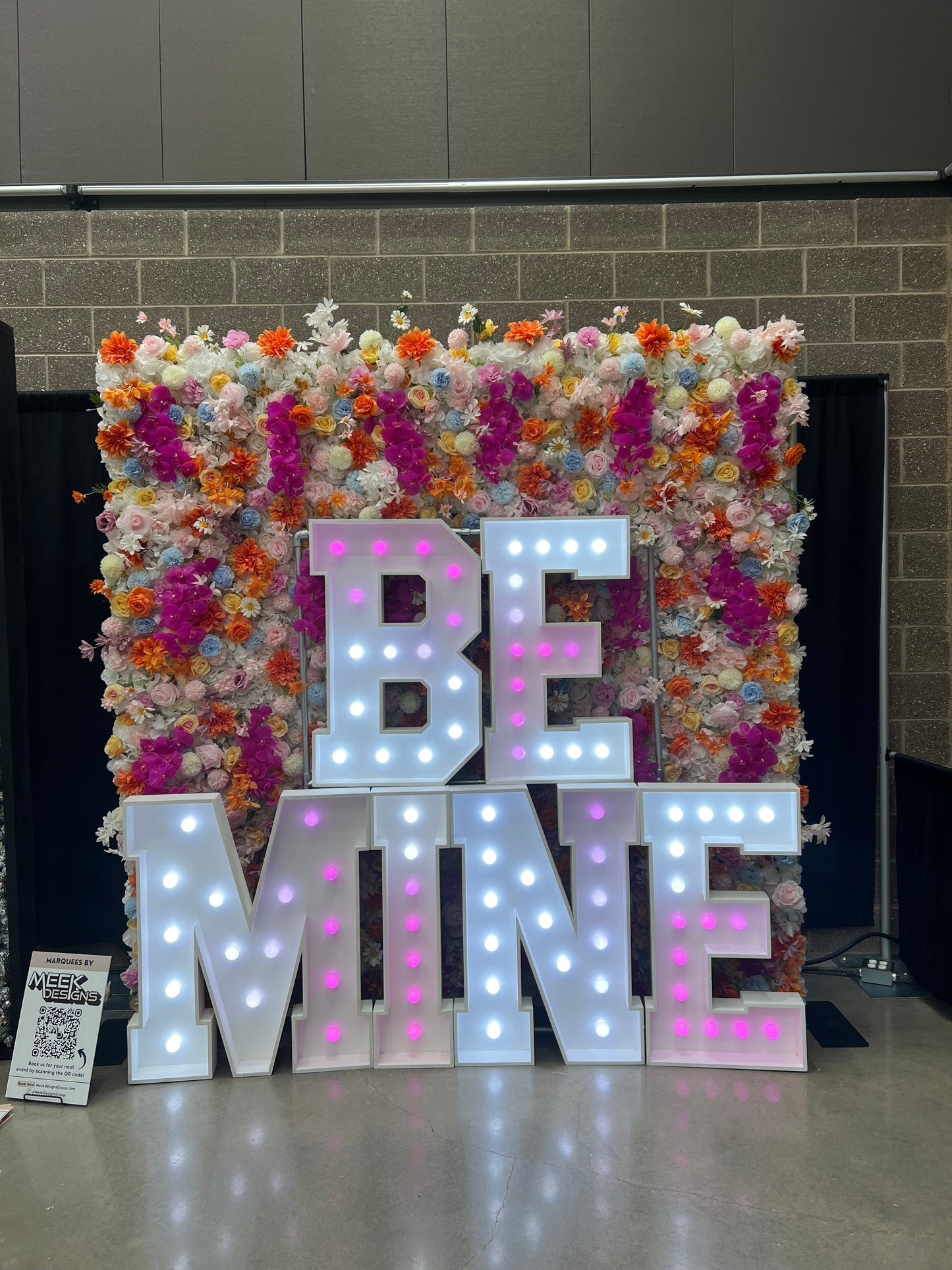 Flower Wall Rental Deposit