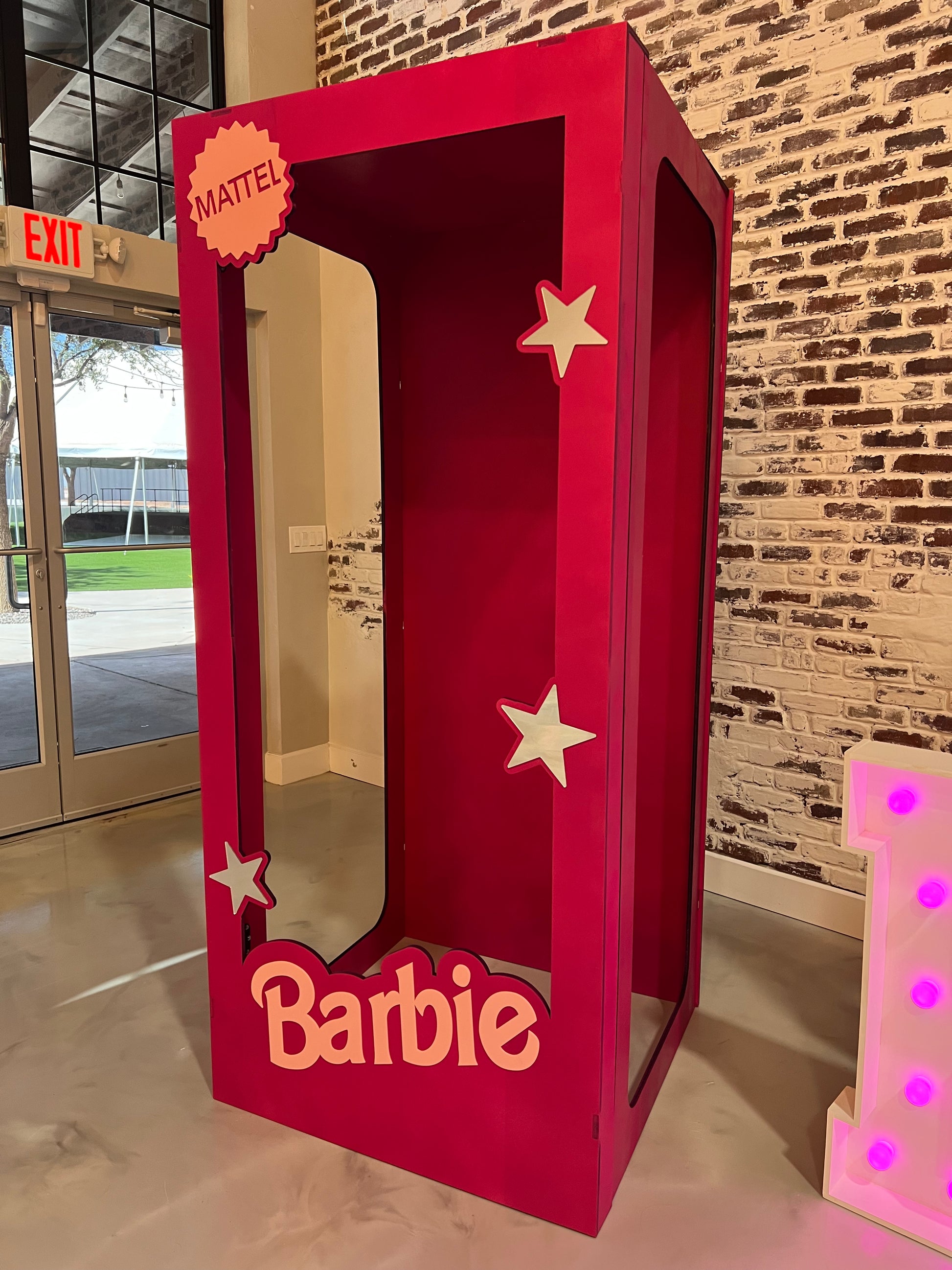 The Barbie Box  Majestic Moments Photo Booth LLC